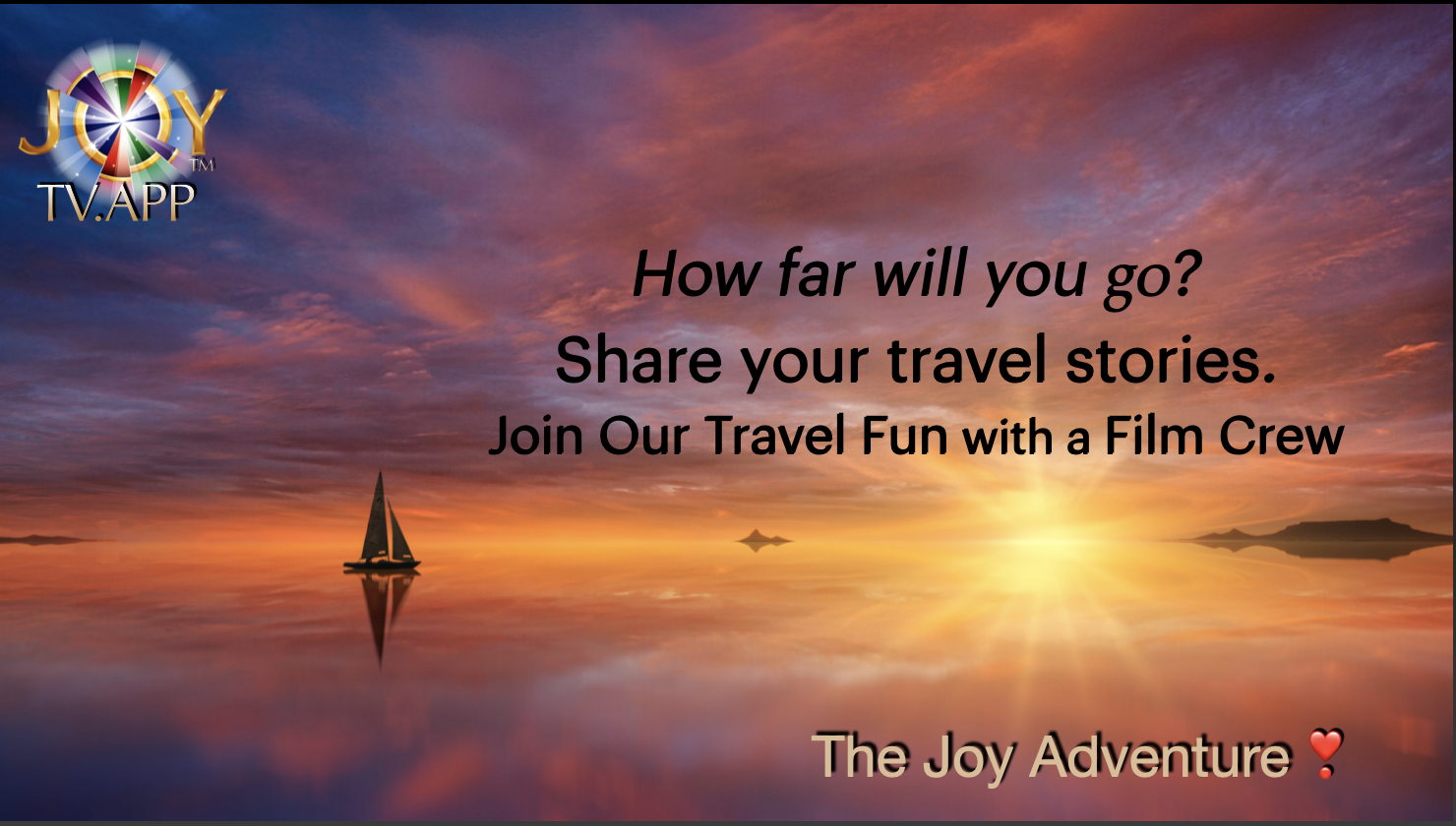 JOY TV APP The Joy Adventure with film crew
