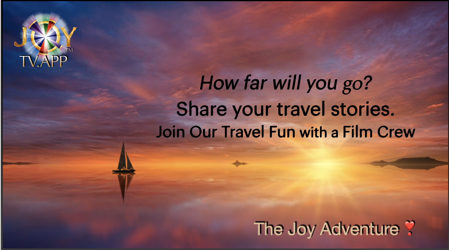 JOY TV APP The Joy Adventure with film crew